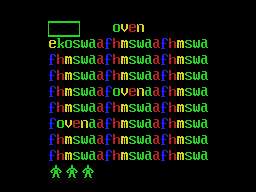 Word Feud screenshot 5 for Colecovision